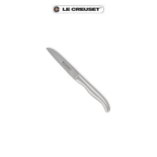 【Le Creuset】大馬士革鋼蔬果刀9cm(不鏽鋼柄)