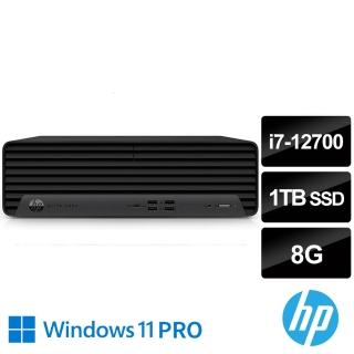 【HP 惠普】EliteDesk 800G9 SFF12核心商用桌上型電腦(i7-12700/8G/1T SSD/W11P)