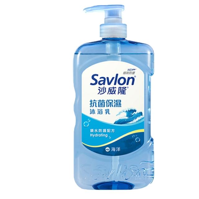 【Savlon 沙威隆】抗菌保濕沐浴乳 任選850g-白茶/洋甘菊/海洋/茶樹/蘆薈(沐浴乳/沐浴/身體清潔/官方直營)