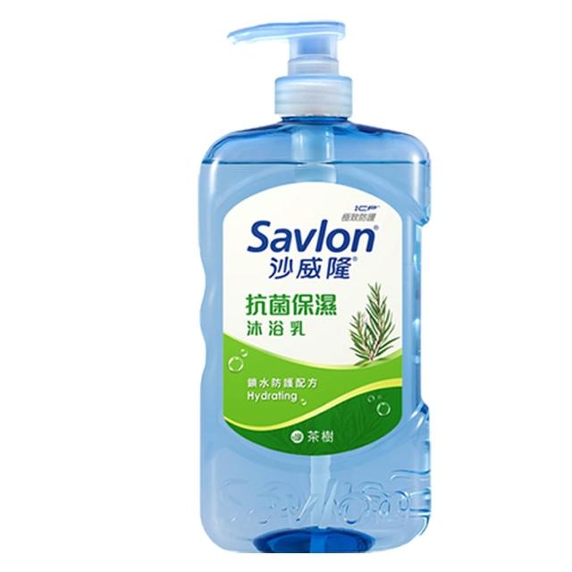 【Savlon 沙威隆】抗菌保濕沐浴乳 任選850g-白茶/洋甘菊/海洋/茶樹/蘆薈(沐浴乳/沐浴/身體清潔/官方直營)