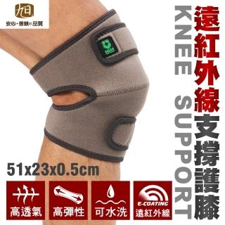 【日本旭川】遠紅外線機能調整型護膝1入(台灣製 男女適用)