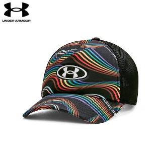 【UNDER ARMOUR】Pride棒球帽_1369817-001(黑)