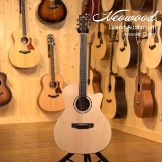 【小叮噹的店】Neowood 41吋 木吉他 Swiftly系列 SW-GA-1C(GA桶身/缺角 附琴袋)
