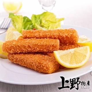 【上野物產】日式酥炸裹粉魷魚條 x16包(300g±10%/包)