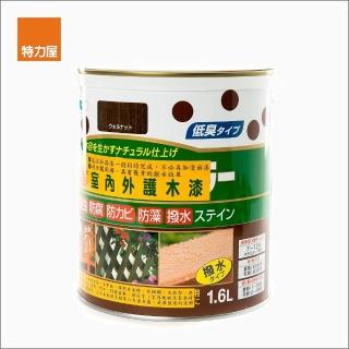 【特力屋】日本 ASAHIPEN 室內外防虫防霉 胡桃 護木漆 1.6L 日製