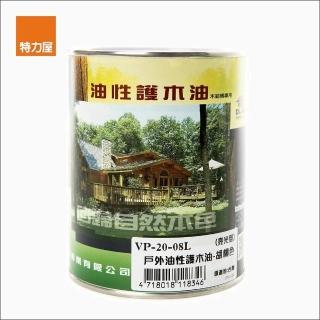 【特力屋】德寶油性戶外護木油胡桃 亮光 1L