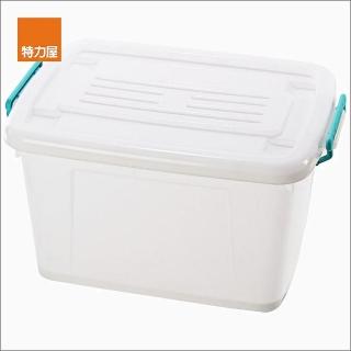 【特力屋】組BQ-1700耐衝擊滑輪整理箱45L--4入