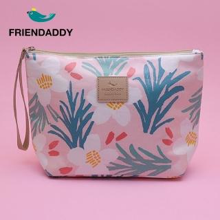 【Friendaddy】韓國防水保溫保冷袋(粉色夏威夷)