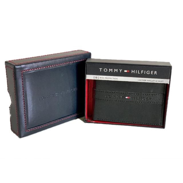 【Tommy Hilfiger】Tommy Hilfiger 櫃上新款 男士皮夾 RFID 雙折錢包 短夾(多款可選)