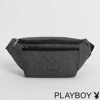 【PLAYBOY】腰包 Promising 系列(灰色)