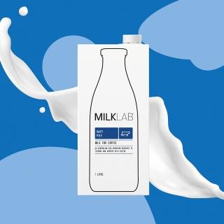 【MILKLAB】嚴選全脂保久乳1000ml 12入(100%澳洲進口牛乳)