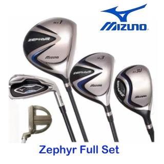 【MIZUNO 美津濃】MIZUNO GOLF ZEPHYR 頂級 男用 全套高爾夫球具組(初學者首選 一次到位)