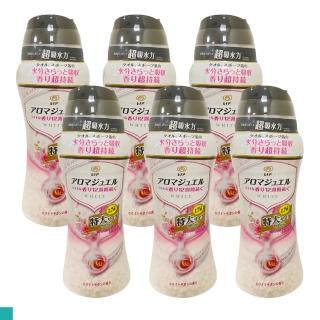 【P&G】洗衣芳香顆粒 805ml罐裝 白粉色 6入組(清新皂香)