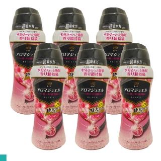 【P&G】洗衣芳香顆粒 805ml罐裝 黑紅色 6入組(玫瑰花香)