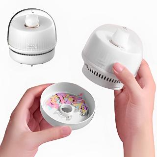 【迷你無線】可愛萌貓造型桌上型吸塵器(鍵盤/紙屑/橡皮擦屑/寵物毛髮/辦公文具/家用清潔)