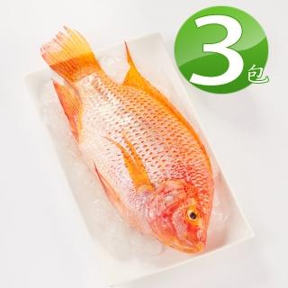 【華得水產】東港海紅鯛3包組(400-480g/包)