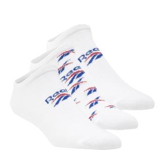 【REEBOK】襪子 Classic No Show Socks 男女款 白 基本款 短襪 低筒 三雙入(GG6680)
