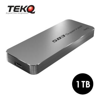 【TEKQ 璿驥國際】583SuperFast 1TB USB-C M.2 SSD 外接硬碟(PNY CS2140)