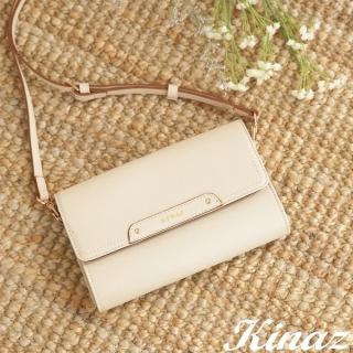 【KINAZ】四隔層WOC多用斜背包-純米微風-城市輕旅系列