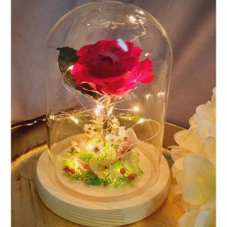 【OSTARA FLORIST 奧斯塔拉花藝】唯一的愛(永生花、乾燥花、情人節、紀念日、生日、美女與野獸)