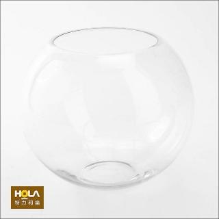 【HOLA】Vera 薇拉圓型玻璃花器 21cm