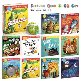 【iBezT】Little Tiger Picture Book(動物主題品德10書10CD繪本)