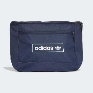 【adidas 愛迪達】腰包 運動 小包 側背包 肩背包 WAISTBAG 藍 H62040