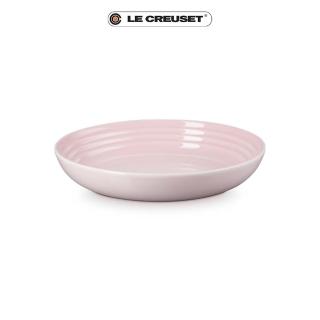【Le Creuset】瓷器義麵盤22cm(牛奶粉)