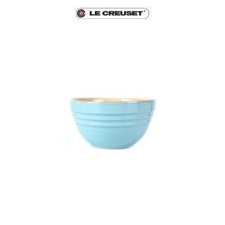 【Le Creuset】瓷器小湯碗(亮藍)