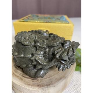 【Cocozy世界水晶原礦】黃銅礦龍龜(全銅礦)