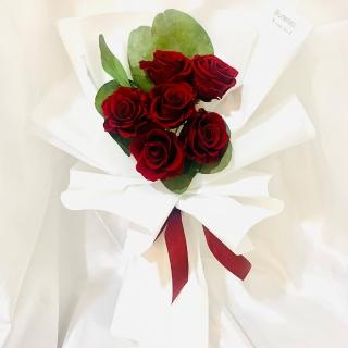 【Blumenladen花寓】你是唯一永生紅玫瑰花束(永生花 永生花禮 恆星花)