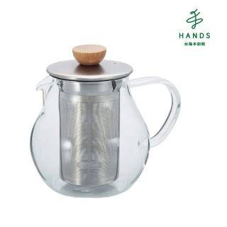 【TOKYU HANDS 台隆手創館】HARIO木質把手玻璃茶壺450ml