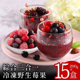 【200g小包裝】美國進口野生小藍莓15包(即期品；有效期至2022.09.29)