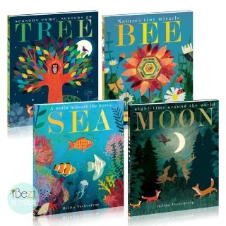 【iBezT】A Peek Through Picture Book 4 Books(amazon 讀者高評價五顆星等級)