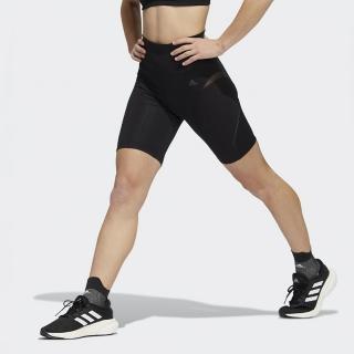 【adidas 愛迪達】短褲 女款 運動褲 緊身褲 慢跑 訓練 亞規 TLRD SHO TIG 黑 HN9453