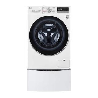 【LG 樂金】家電速配9+2公斤◆蒸洗脫烘WiFi〔TWINWash〕雙能洗洗衣機◆冰磁白(WD-S90VDW+WT-SD201AHW)