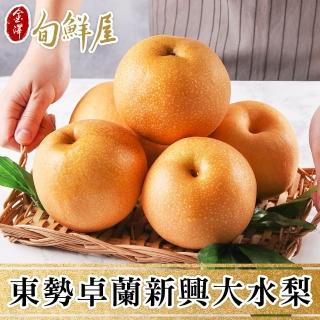 【金澤旬鮮屋-中秋禮盒】東勢卓蘭履歷新興水梨5台斤x2箱(6-7顆)