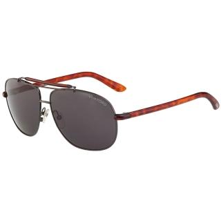 【TOM FORD】太陽眼鏡 TF243(槍配琥珀色)