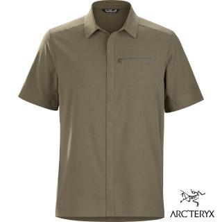 【Arcteryx 始祖鳥】男 Skyline 抗UV 短襯衫(糧草雜綠)