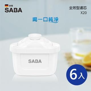 【SABA】SA-HQ03-1 全效型濾芯(六入組)