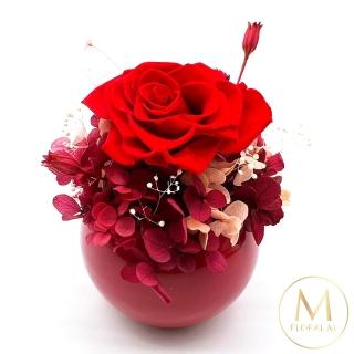 【MY DEAR STRAWBERRIES】皇家女王永生花禮(花禮/盆花/永生花/買花/送禮/擴香花)