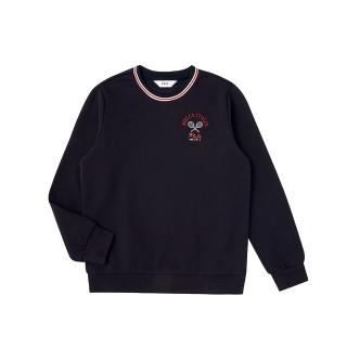 【FILA】KIDS 童網球長袖上衣-丈青(1TEV-8415-NV)