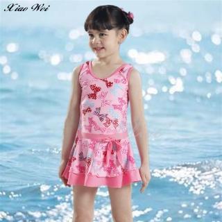 【小薇的店】泳之美品牌時尚女童連身裙泳裝(NO.67788)