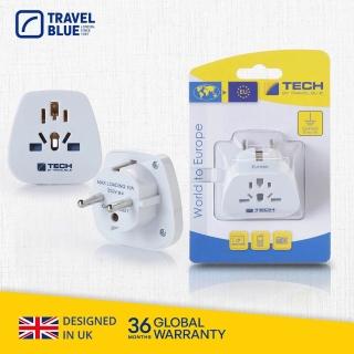【Travelblue 藍旅】旅行歐洲轉接插頭