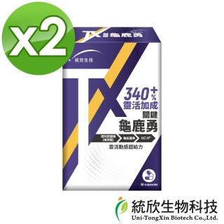 【統欣生物科技】統欣生技TX-關鍵勇30粒 X2盒組(足量UCII、玻尿酸添加)