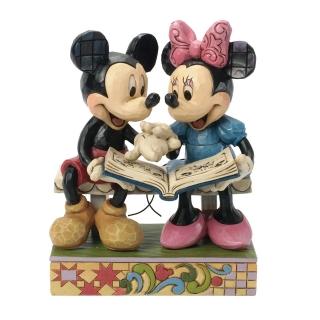 【Enesco】精品家飾 Disney 迪士尼 米奇&米妮85週年紀念居家擺飾