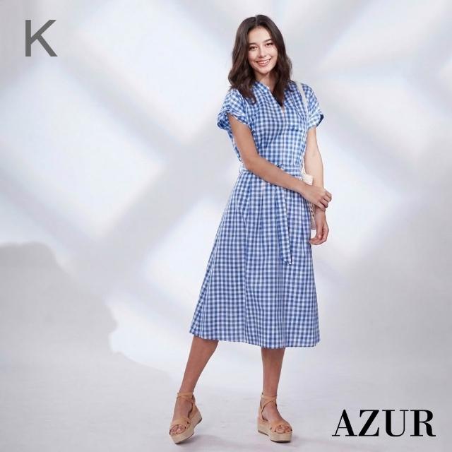 【AZUR】出清品 法式休閒洋裝(多款任選)