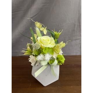 【OSTARA FLORIST 奧斯塔拉花藝】清新(永生花材、不凋玫瑰)