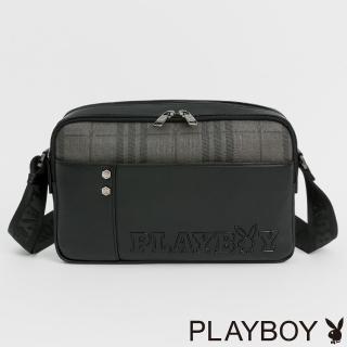 【PLAYBOY】斜背包 Tough系列(黑色)