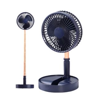 8吋伸縮折疊USB風扇 P90 藍色